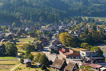 Image showing Japanese Shirakawago old village