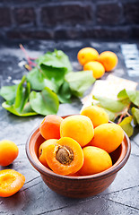 Image showing fresh apricots