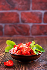 Image showing fresh strawberry