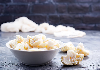 Image showing raw cauliflower