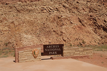 Image showing Arches National Park