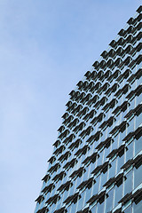 Image showing Glass and steel modern high-rise office building