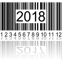 Image showing Code 2018 new year