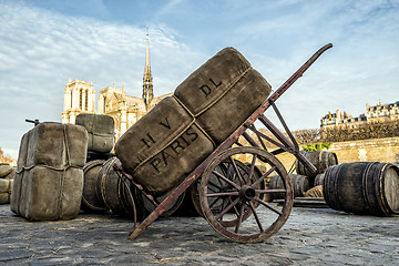 Image showing The city of Paris france 