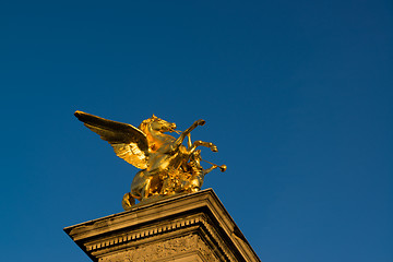 Image showing Bridge of the Alexandre III, Paris