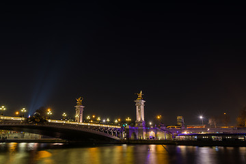 Image showing Bridge of the Alexandre III, Paris