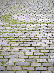 Image showing pavement of granite blocks