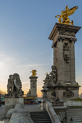 Image showing Bridge of the Alexandre III, Paris