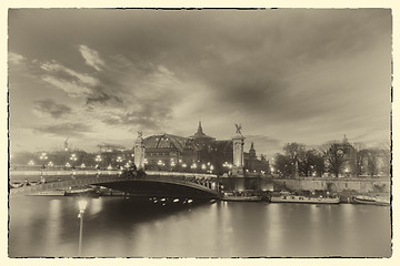 Image showing Bridge of the Alexandre III, Paris