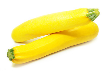 Image showing Yellow squash isolated