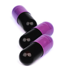 Image showing Vitamin Pill Capsules