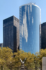 Image showing New York City skyscrapers