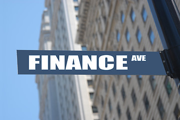 Image showing Finance avenue