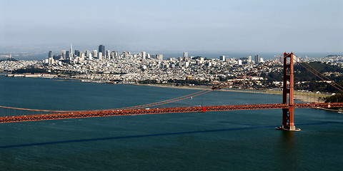 Image showing San Francisco and the Golden Gate