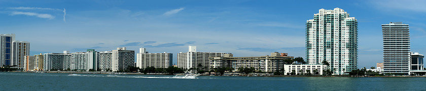 Image showing Miami skyline