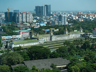 Image showing Yangon Central railway station