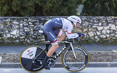 Image showing The Cyclist Edward Theuns - Paris-Nice 2016