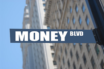 Image showing Money boulevard
