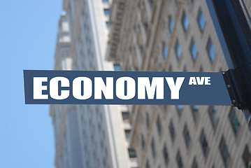 Image showing Economy avenue