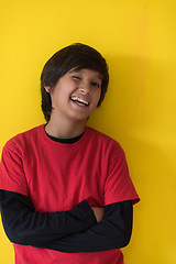 Image showing Portrait of a happy young boy