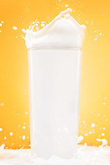 Image showing glass of milk