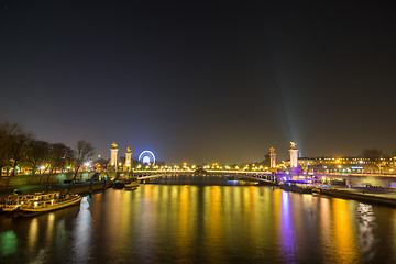 Image showing Bridge of the Alexandre III, Paris