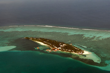 Image showing Atoll in Maldives