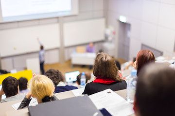 Image showing Lecture at university.