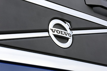 Image showing Volvo Logo on Truck Front