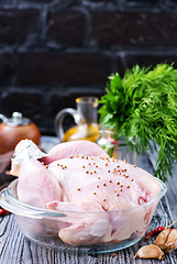 Image showing raw chicken