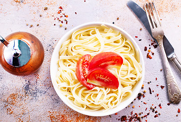 Image showing boiled pasta