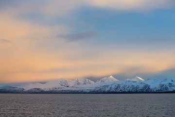 Image showing Northern Norway sunrise