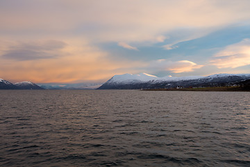 Image showing Northern Norway sunrise