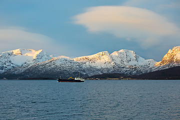 Image showing Northern Norway sunrise