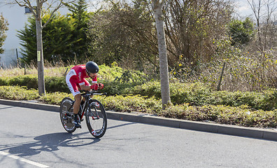 Image showing The Cyclist Nacer Bouhanni - Paris-Nice 2016