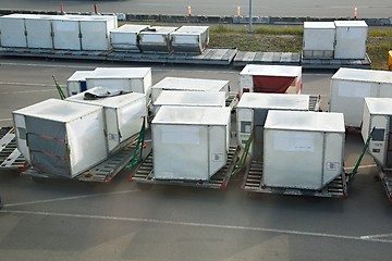 Image showing Air Cargo Containers