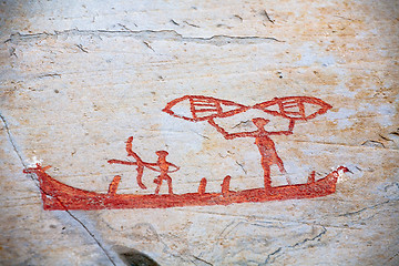 Image showing prehistoric rock carving