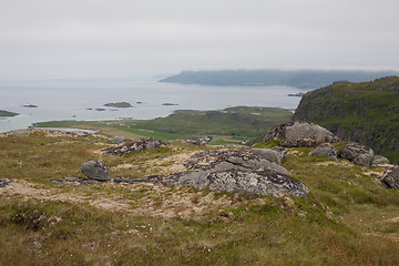 Image showing misty Norway