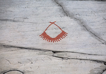 Image showing prehistoric rock carving