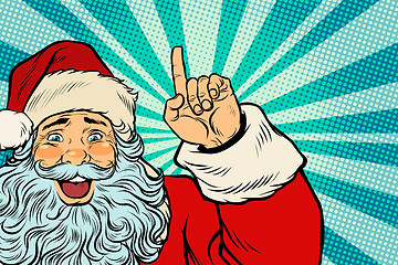 Image showing Santa Claus Christmas character shows up