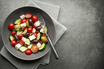 Image showing Greek salad