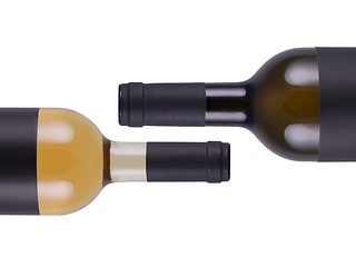 Image showing Two wine bottles