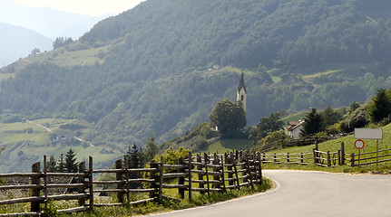 Image showing Sudtiroler village