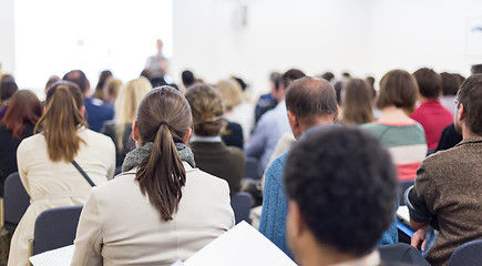 Image showing Audience in the conference hall.