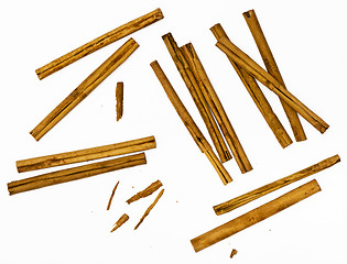 Image showing Cinnamon sticks 