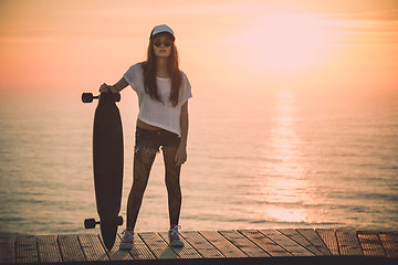 Image showing Skater Girl