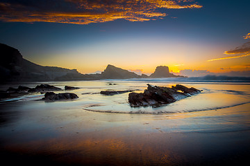 Image showing Portuguese sunset 