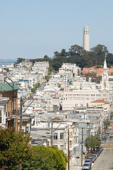 Image showing Coit Tower view