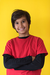 Image showing Portrait of a happy young boy