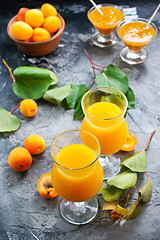 Image showing apricot juice